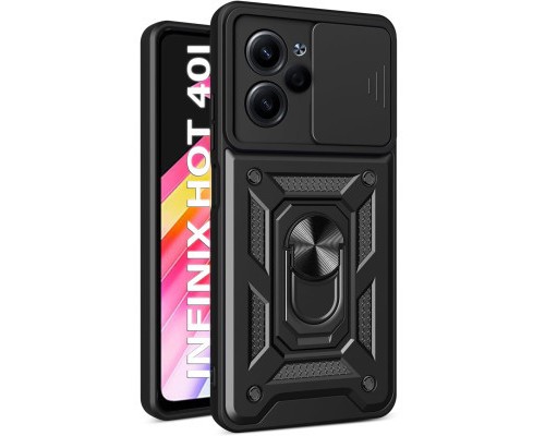Чохол до мобільного телефона BeCover Military Infinix Hot 40i (X6528B) Black (710673)
