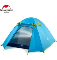 Намет Naturehike чотиримісний P-Series NH18Z044-P 210T/65D блакитний (6975641888055)