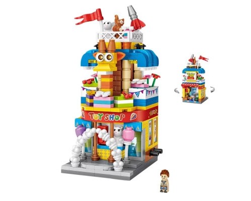 Конструктор LOZ mini Toys Shop (1643)