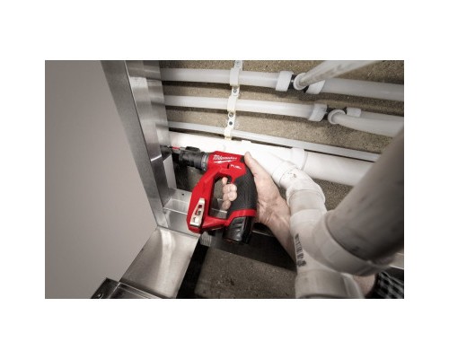 Шуруповерт Milwaukee M12 FDDXKIT-0X, 34Нм, 4 насадки FIXTEC, HD кейс (без АКБ та ЗП) (4933471332)