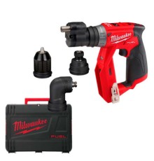Шуруповерт Milwaukee M12 FDDXKIT-0X, 34Нм, 4 насадки FIXTEC, HD кейс (без АКБ та ЗП) (4933471332)
