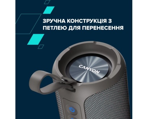 Акустична система Canyon OnMove 15 EQ TWS IPX6 Beige (CNE-CBTSP15BG) 