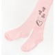Колготки дитячі BNM зі стразами (M0C0302-1174-9G-pink)