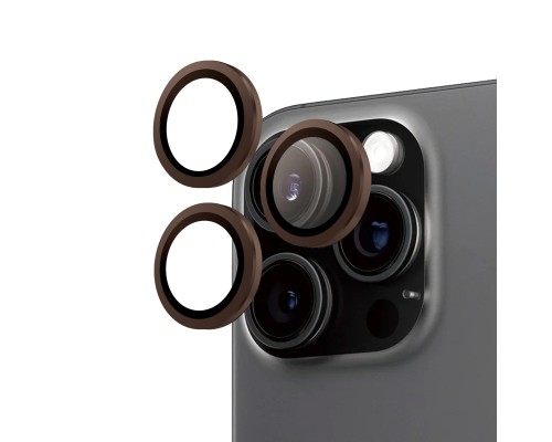 Скло захисне Armorstandart for Camera AR iPhone 16 Pro / 16 Pro Max Brown (ARM79412)