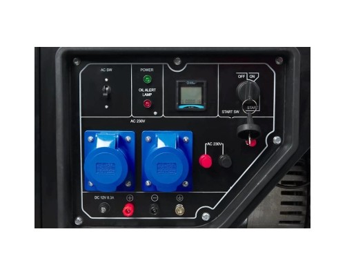 Генератор Enersol дизельний, 1-ф, 10 kW, двигун ES-110F, 3000 об/хв, вага 170 кг (SKD-10EBA)