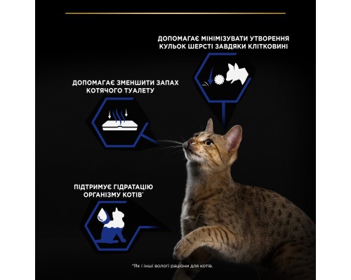 Вологий корм для кішок Purina Pro Plan Adult Indoor Nutrisavour Для кішок, що живуть у приміщенні З лососем 85 г (8445290172990)