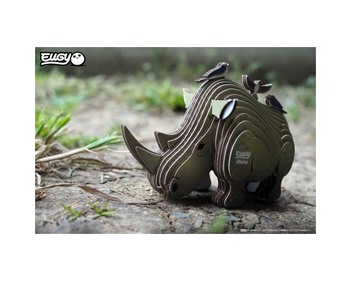 Пазл Eugy 3D Зоопарк Носоріг (XEG-076)