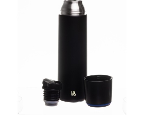 Термос Line Art Fiji 500 мл чорний/синій (60032022LA-03)