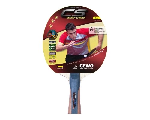 Ракетка для настільного тенісу Gewo CS Energy Carbon FL (860500001) (931040)