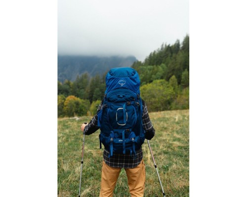 Рюкзак туристичний Osprey Aether 65 deep water blue - L/XL - синій (009.2403)