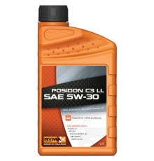 Моторна олива RYMAX Posidon C3 LL 5W-30 API SN, ACEA C3, 1л