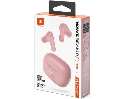 Навушники JBL Wave Beam 2 Pink (JBLWBEAM2PIK)