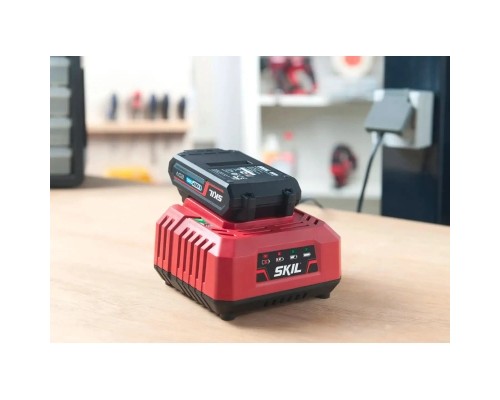 Шуруповерт Skil акумуляторний безщітковий ударний 3075 CA Compact, 2.5Ah (CD1E3075CA+BC1E3110AA)