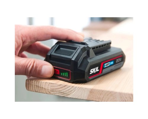 Шуруповерт Skil акумуляторний безщітковий ударний 3075 CA Compact, 2.5Ah (CD1E3075CA+BC1E3110AA)