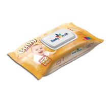 Дитячі вологі серветки Handy Fresh яблуко, клапан, 72 шт (4820237500205)