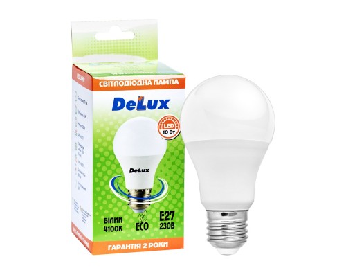 Лампочка Delux BL 60 10 Вт 4100K 220В E27 (90011739)