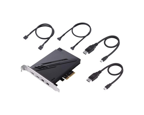 Плата розширення ASUS ThunderboltEX 4 USB Type-C PCIe 3.0 X4 Expansion Card (90MC09P0-M0EAY0)