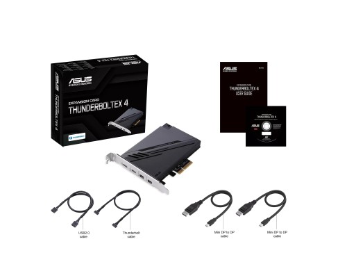 Плата розширення ASUS ThunderboltEX 4 USB Type-C PCIe 3.0 X4 Expansion Card (90MC09P0-M0EAY0)