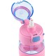 Поїльник-непроливайка Kite 600 мл, блакитно-рожева (K24-1201-3)