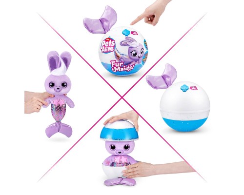 Інтерактивна іграшка Pets & Robo Alive серії Furmaids – Кролик Старлет (9555B)