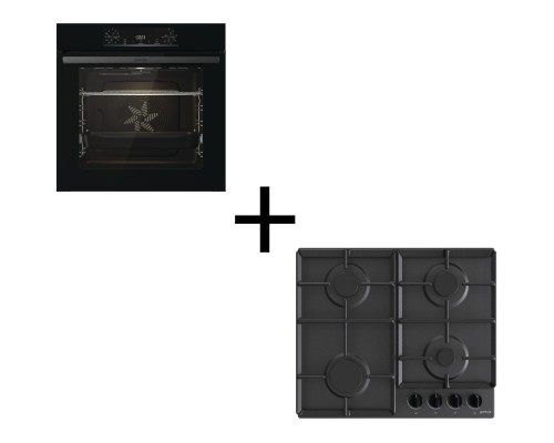Комплект вбудованої техніки Gorenje BO6735E02BK + G641EB (SET_BO6735E02BK_G641EB)