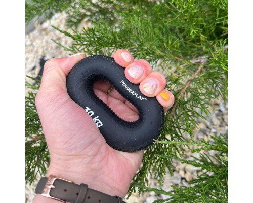 Еспандер PowerPlay PP-4336 Hand Grip Hard 30 кг Чорний (PP_4336_Black_30kg)