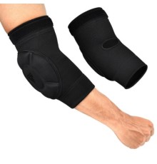 Фіксатор ліктя RDX Hosiery Elbow Foam Black/Black L (HYP-EBB-L)