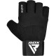 Рукавички для фітнесу RDX W3 with EVA Padding Black M (WGS-W3B-M+)