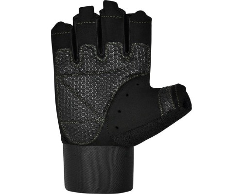 Рукавички для фітнесу RDX W3 with EVA Padding Black M (WGS-W3B-M+)