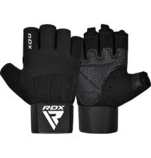 Рукавички для фітнесу RDX W3 with EVA Padding Black M (WGS-W3B-M+)