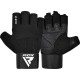 Рукавички для фітнесу RDX W3 with EVA Padding Black M (WGS-W3B-M+)