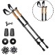 Трекінгові палиці PowerPlay 9107 Friluftsliv Black/White 80-135 см (PP_9107_FRILUFTSLIV)