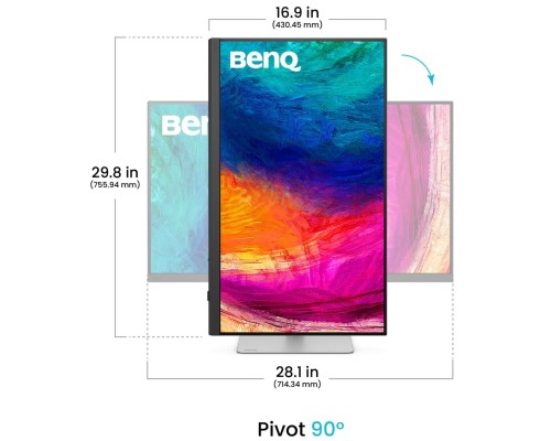 Монітор BenQ PD3226G White-Silver