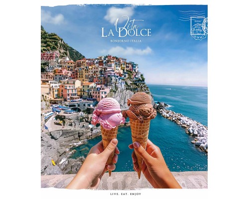 Зошит Школярик Dolce Vita 48 аркушів клітинка (048-3465K)