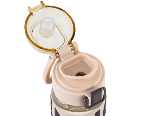 Пляшка для води Kite 550 мл коричнева (K25-1232-3)