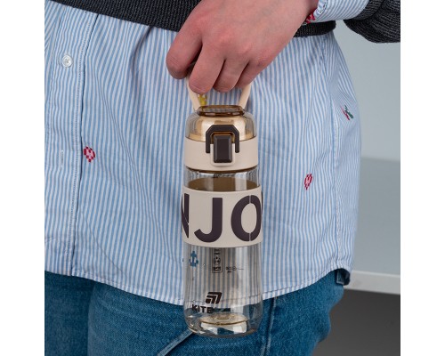 Пляшка для води Kite 550 мл коричнева (K25-1232-3)