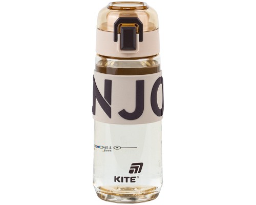 Пляшка для води Kite 550 мл коричнева (K25-1232-3)