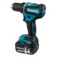 Шуруповерт Makita DDF485SFJ 18V, 3Ah, 27-50Нм 0-500/0-1900 об/хв, кейс (DDF485SFJ)