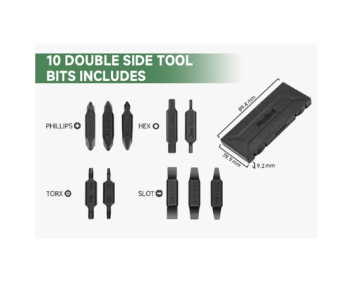 Набір біт для мультитула NexTool Flagship Captain та Pocket tool (NE20296)