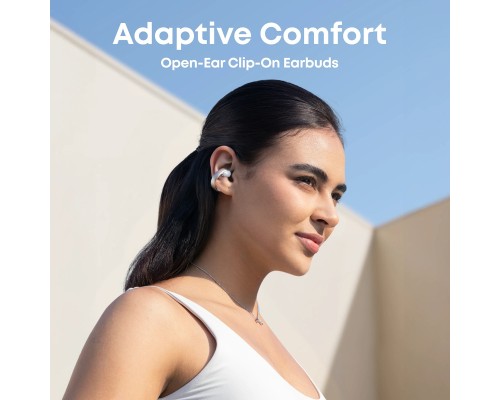 Навушники Anker SoundCore AeroClip White (A3388G21)