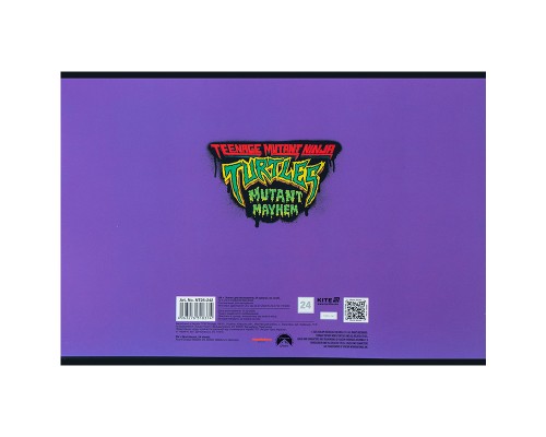 Альбом для малювання Kite Ninja Turtles, 24 аркуша (NT25-242)