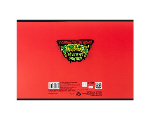 Альбом для малювання Kite Ninja Turtles, 24 аркуша (NT25-242)