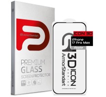 Скло захисне Armorstandart Icon 3D Apple iPhone 17 Pro Max (ARM86214)