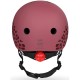 Шолом Scoot&Ride вишневий з ліхтариком 45-51см (SR-181206-WILDCAT)