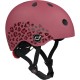 Шолом Scoot&Ride вишневий з ліхтариком 45-51см (SR-181206-WILDCAT)