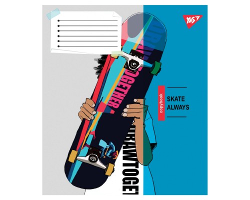 Зошит Yes Skate is always А5 60 аркушів лінія (767816)