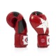 Боксерські рукавички Fairtex BGV1 Nation Print Red 10 унцій (бинти в комплекті) (BGV1_Print_10oz_Red)