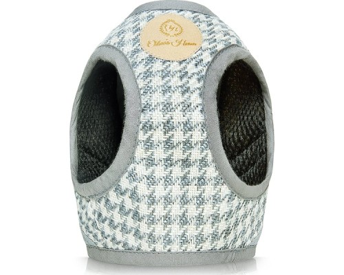 Шлея для собак Chloe's Home Berlin сіра S (CLH5767)