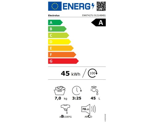 Пральна машина Electrolux EW6T427U