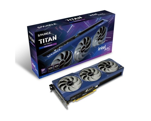 Відеокарта Sparkle Відеокарта PCIE8 ARC B580 12GB GDDR6 SB580T-12GOC SPARKLE (SB580T-12GOC)